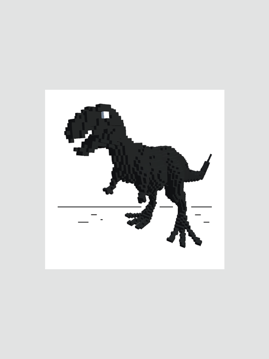 Chrome T-Rex game remake in Unity 